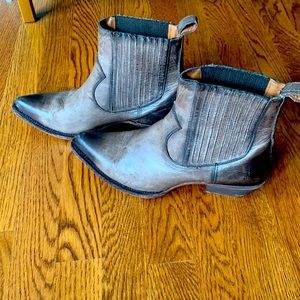Frye cowboy booties size 8.5
